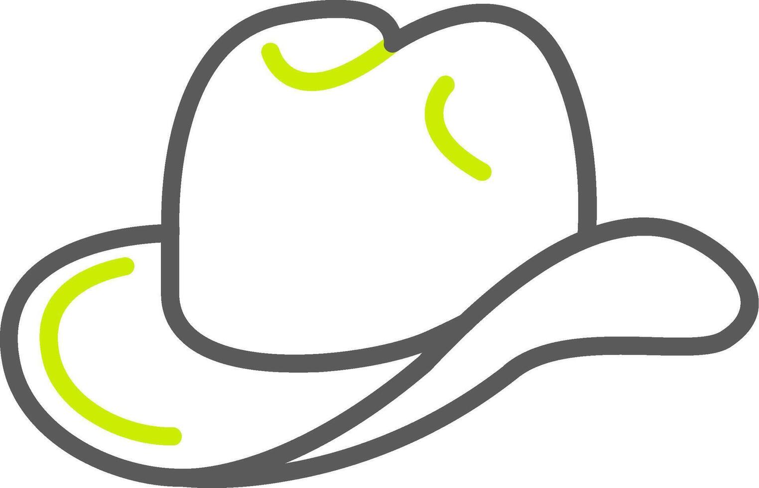 Cowboy Hat Custom UX Asset vector