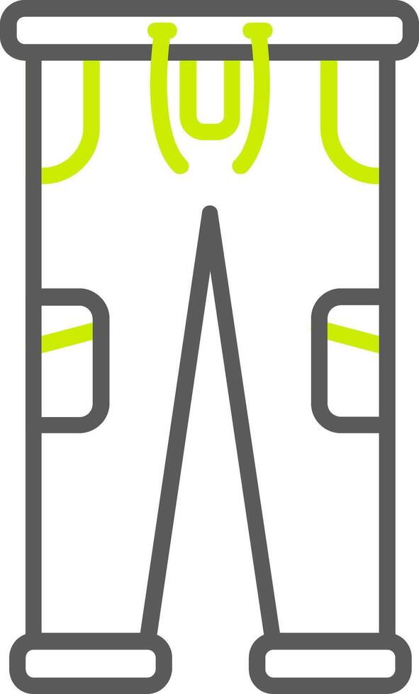 Pants Subtle Interface Detail vector