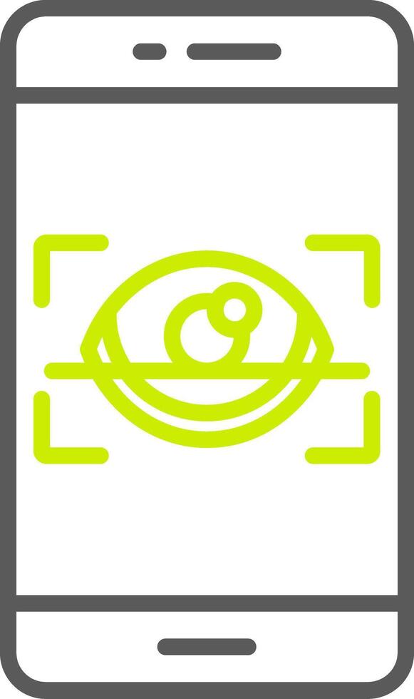 Retinal Scan NextGen App Object vector