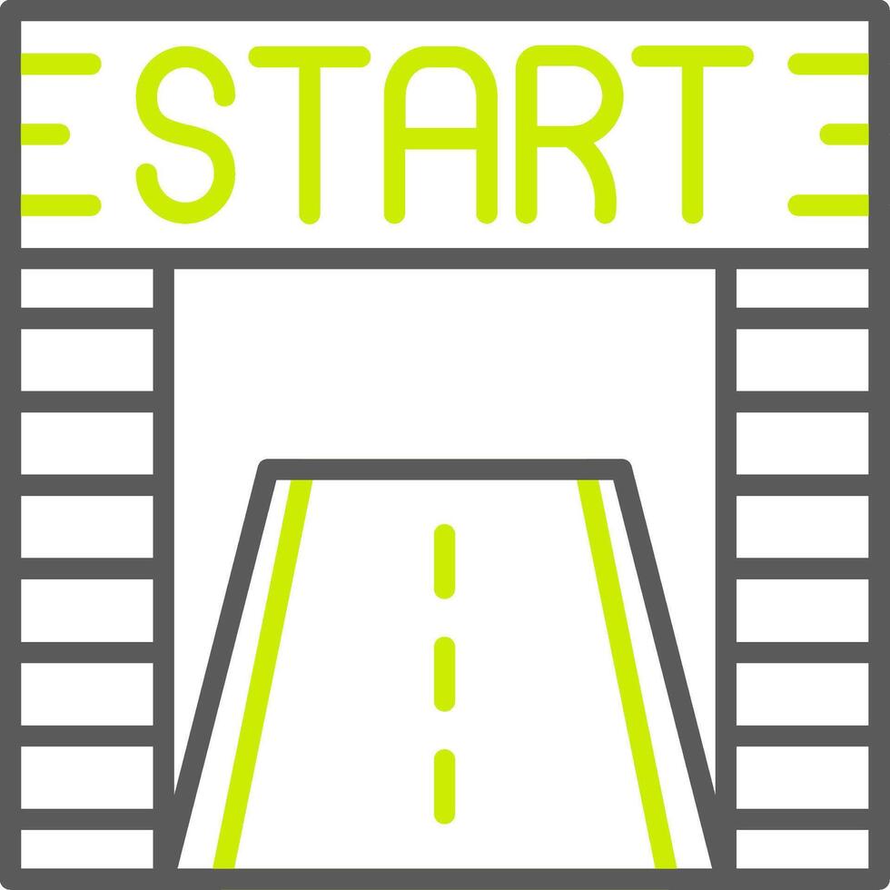 Start Polished Tech Badge vector