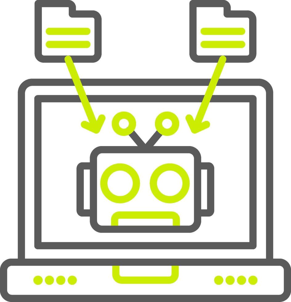 Ai Dynamic UI Symbol vector