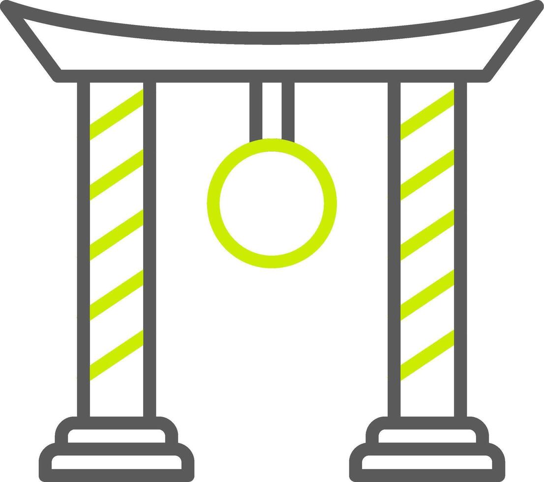 Torii Gate Optimized Creative Piece vector