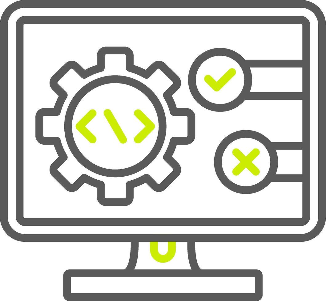 Testing Optimized Web Graphic vector