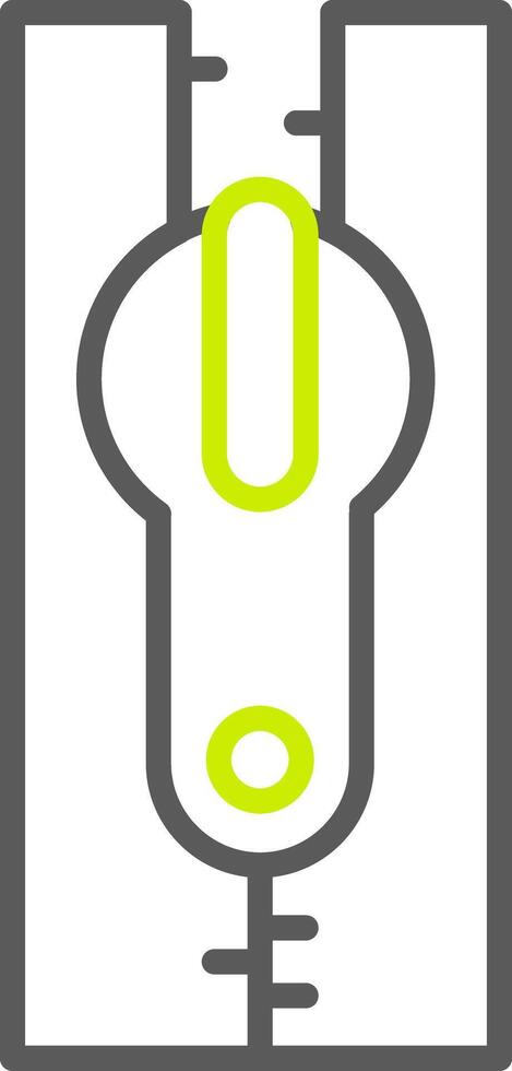Zipper Polished UX Asset vector