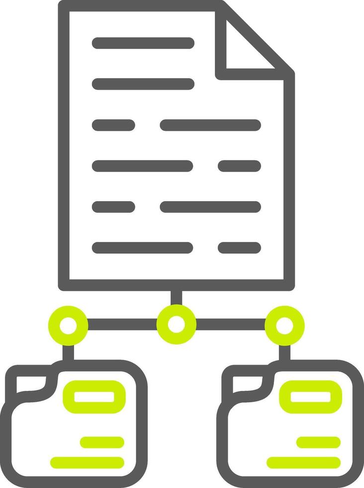 Document File Light Mode Icon vector