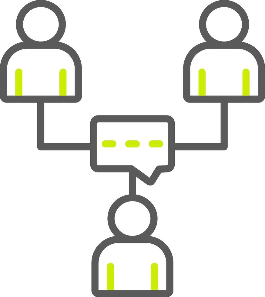 Communication Smart Visual Mark vector