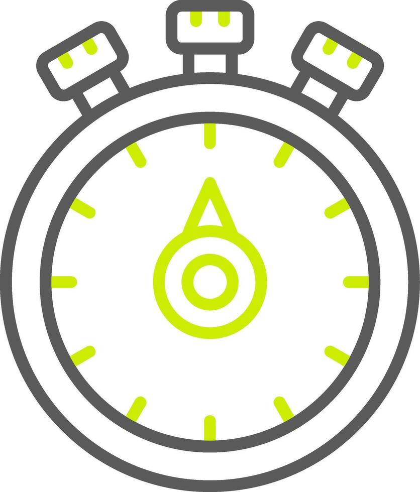 Chronometer Streamlined App Object vector