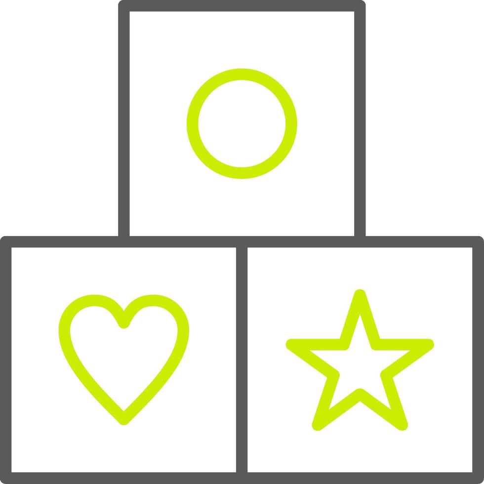 Cubes Mobile UX Object vector