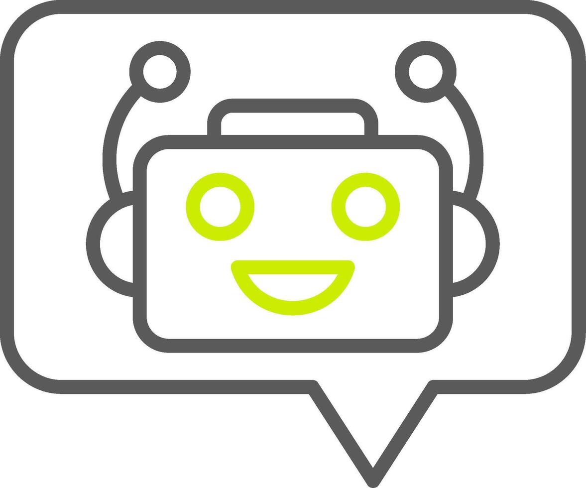 Message Streamlined Tech Badge vector