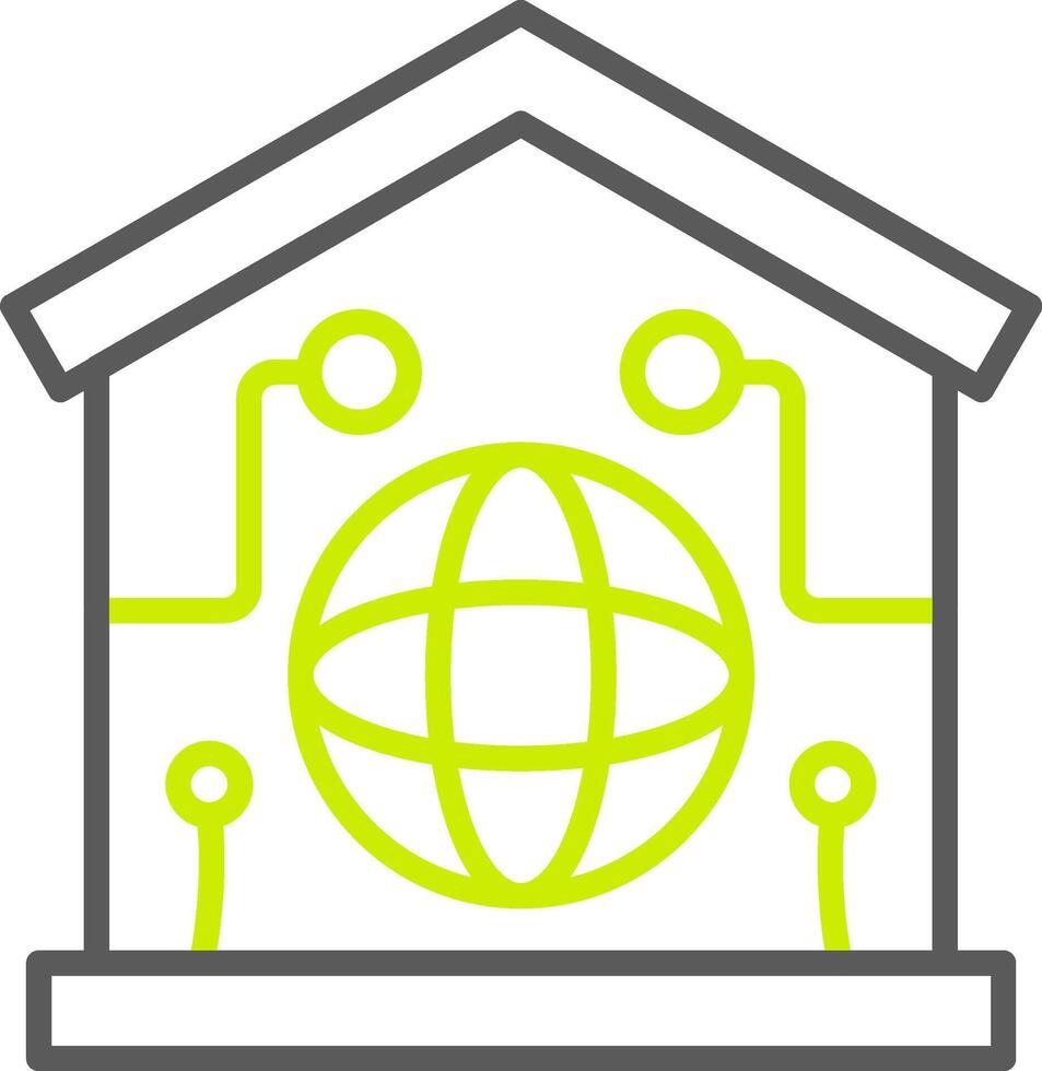 Smart Home Smart Tech Badge vector
