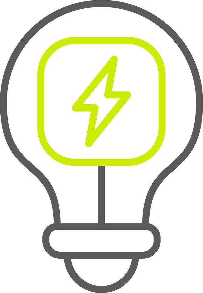 Bulb Versatile App Object vector