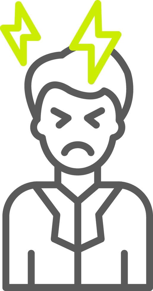 Headache Soft Tone Graphic vector