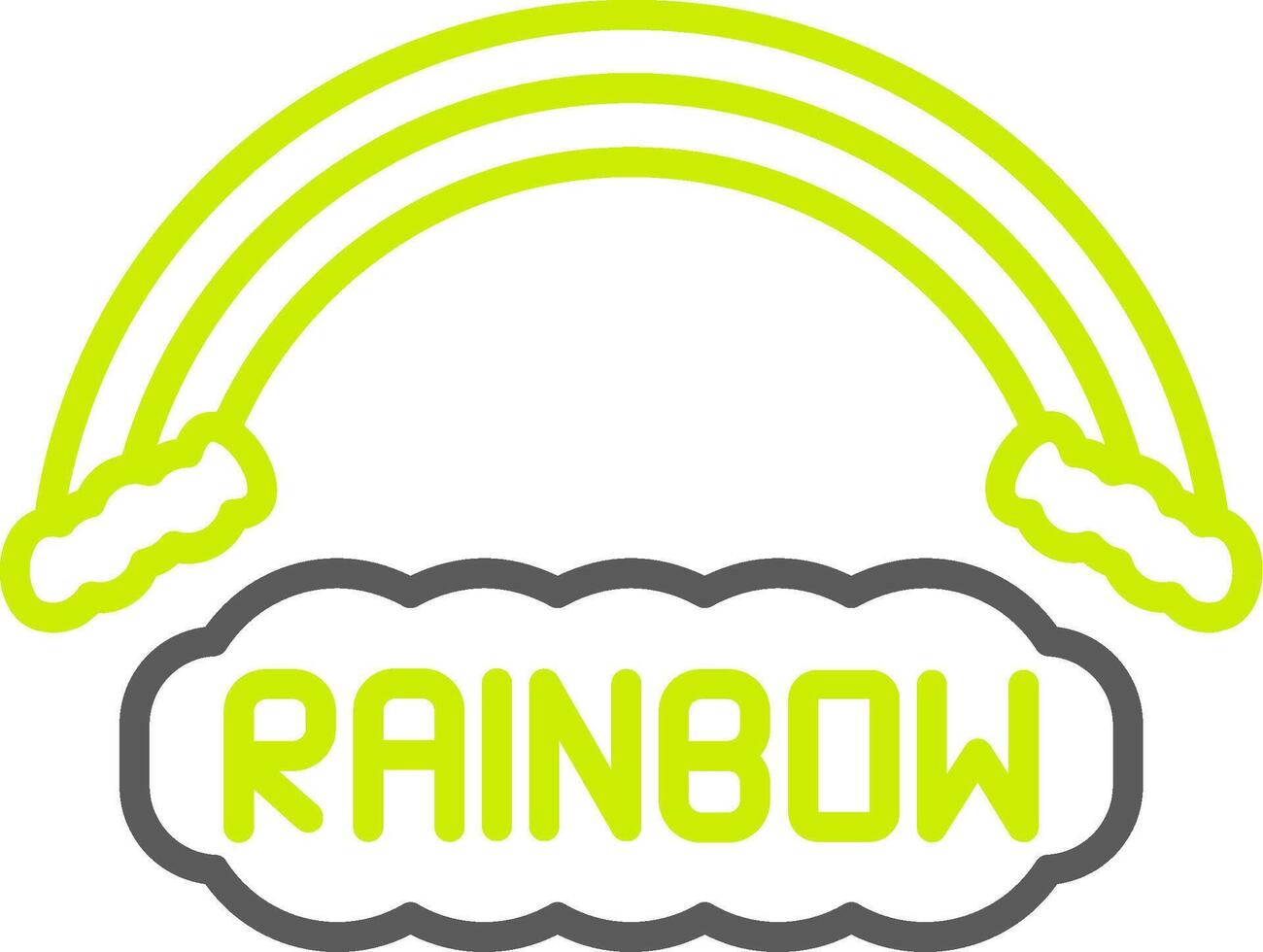 Rainbow Polished UI Module vector