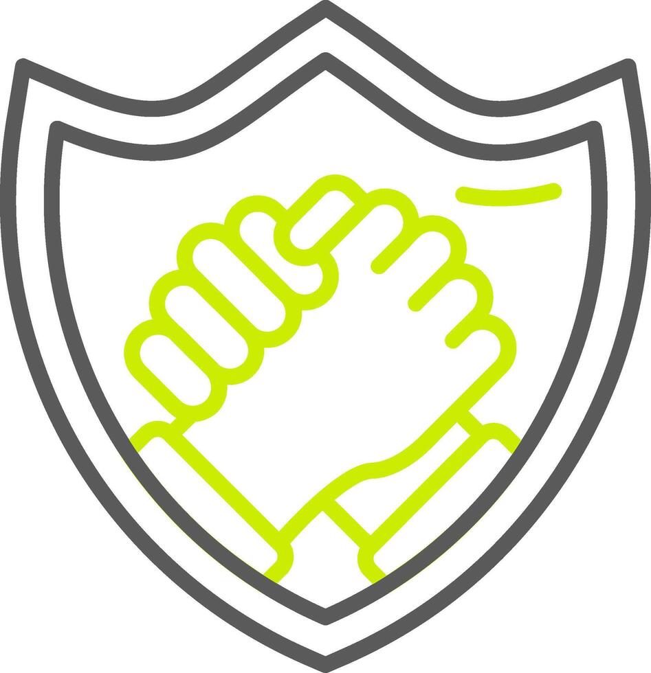Shield UserFriendly Drawing vector