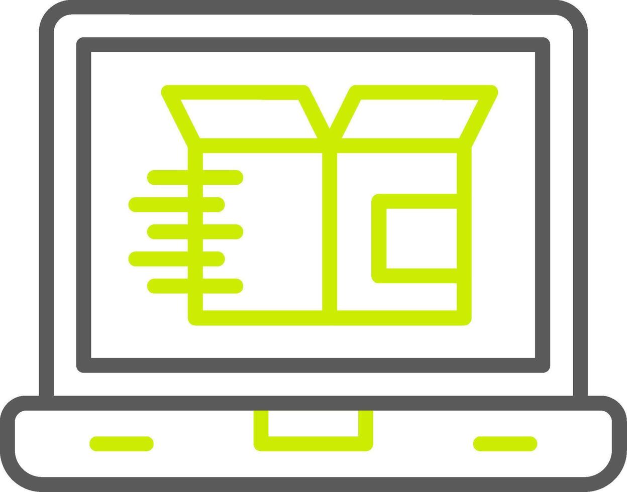 Logistic Elegant Line Drawing vector