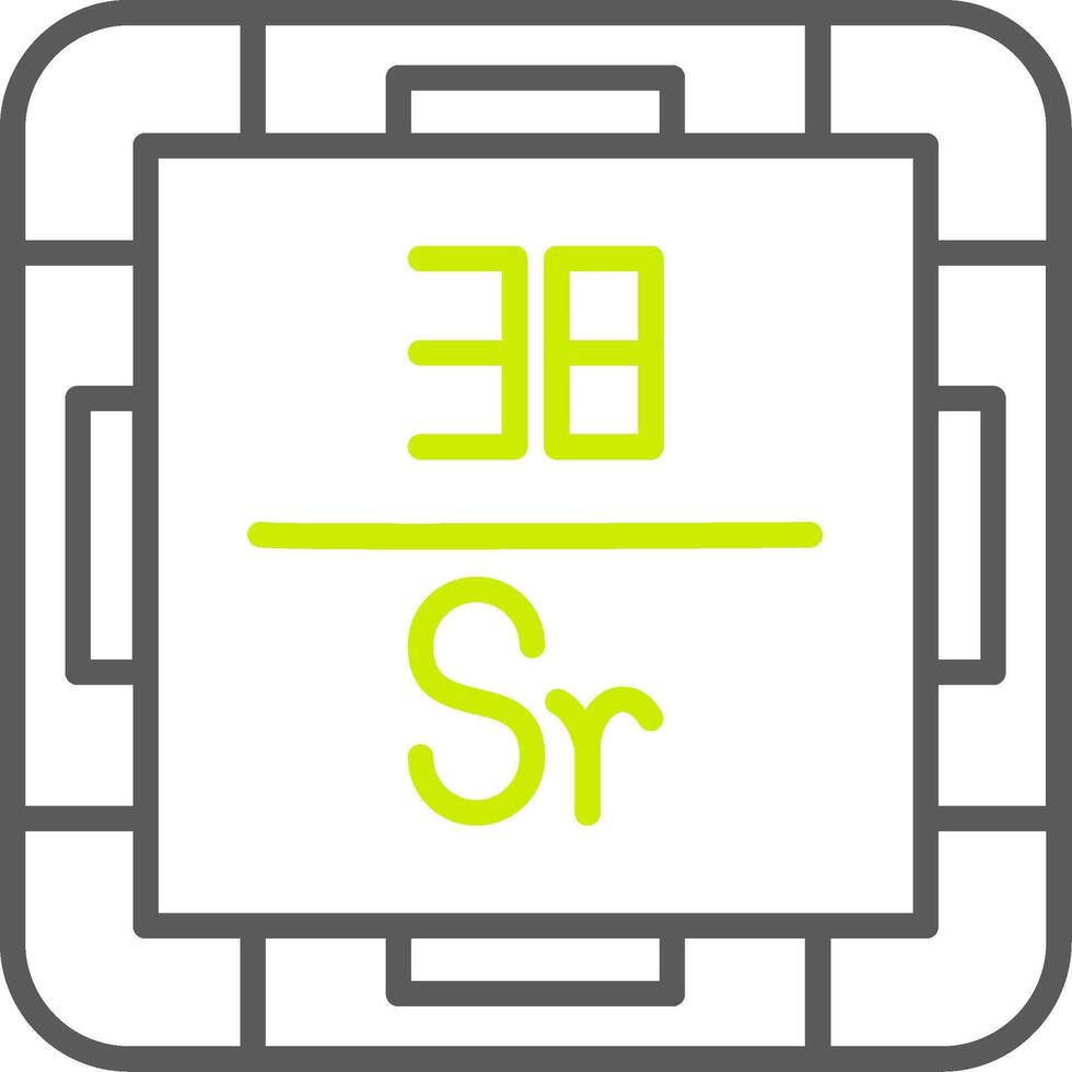 Strontium Advanced Visual Mark vector