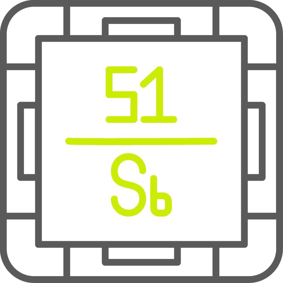 Antimony Abstract App Mark vector
