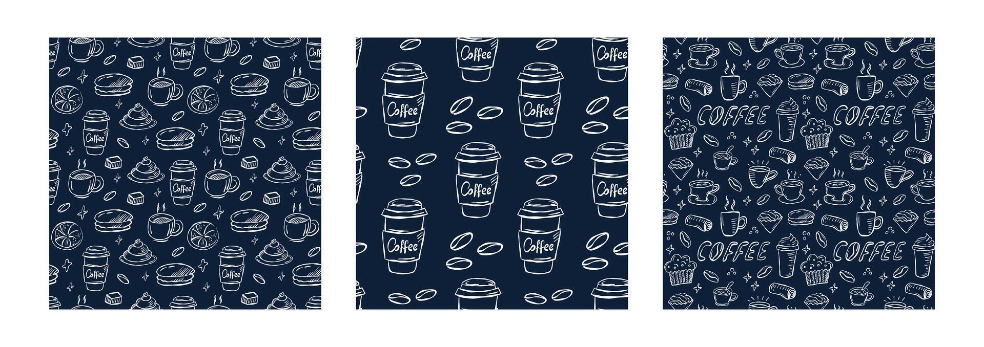 Discover the Trendy Navy Pattern Collection Featuring a Variety of Unique and Stunning Designs vector