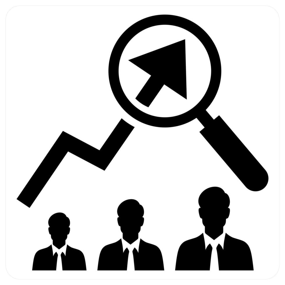 Market icon concept in black color vector