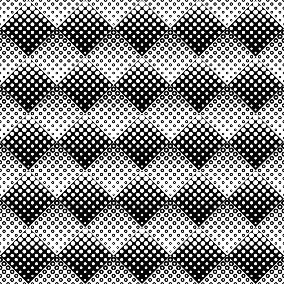 Seamless abstract circle pattern background - monochrome design vector