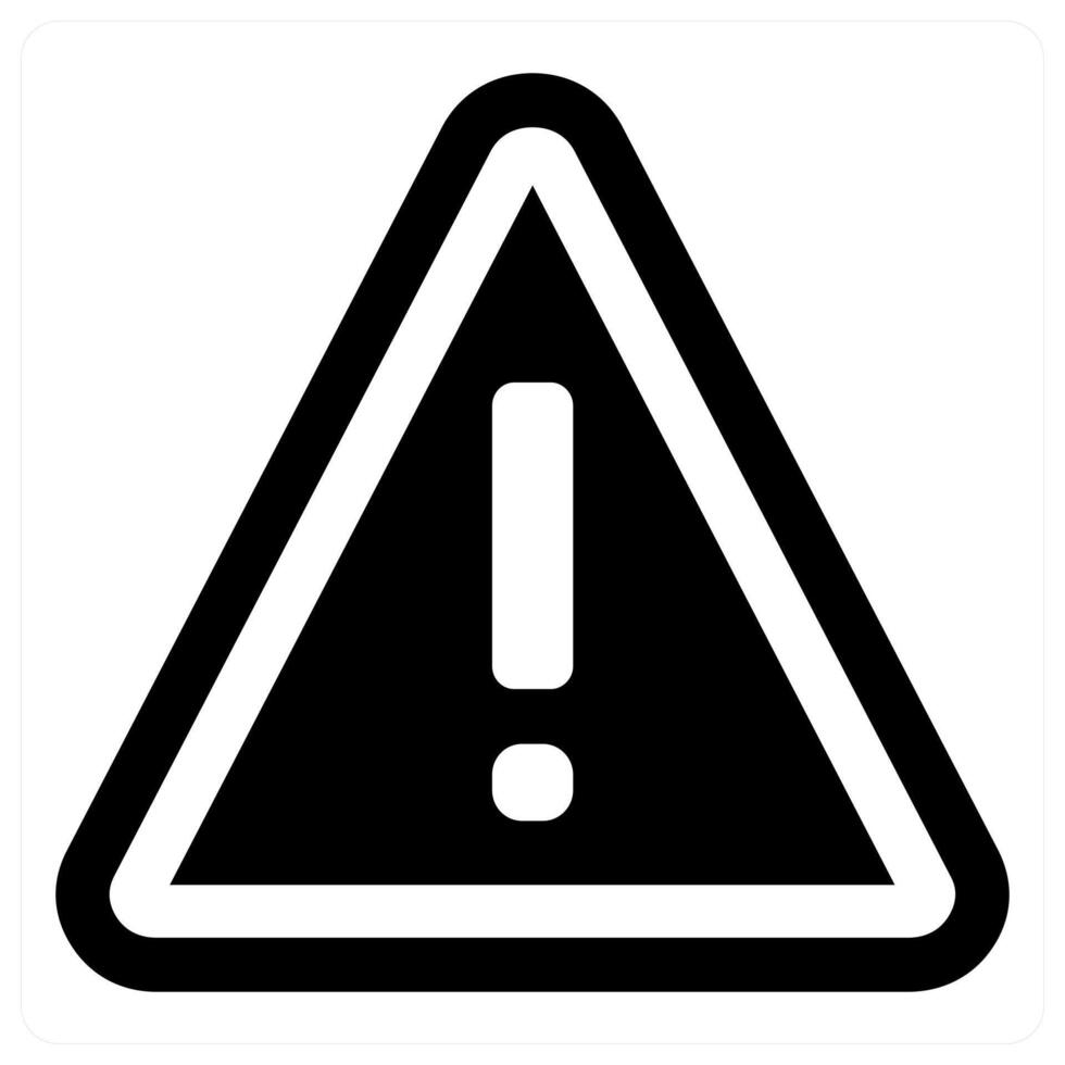 Risk icon concept in black color vector
