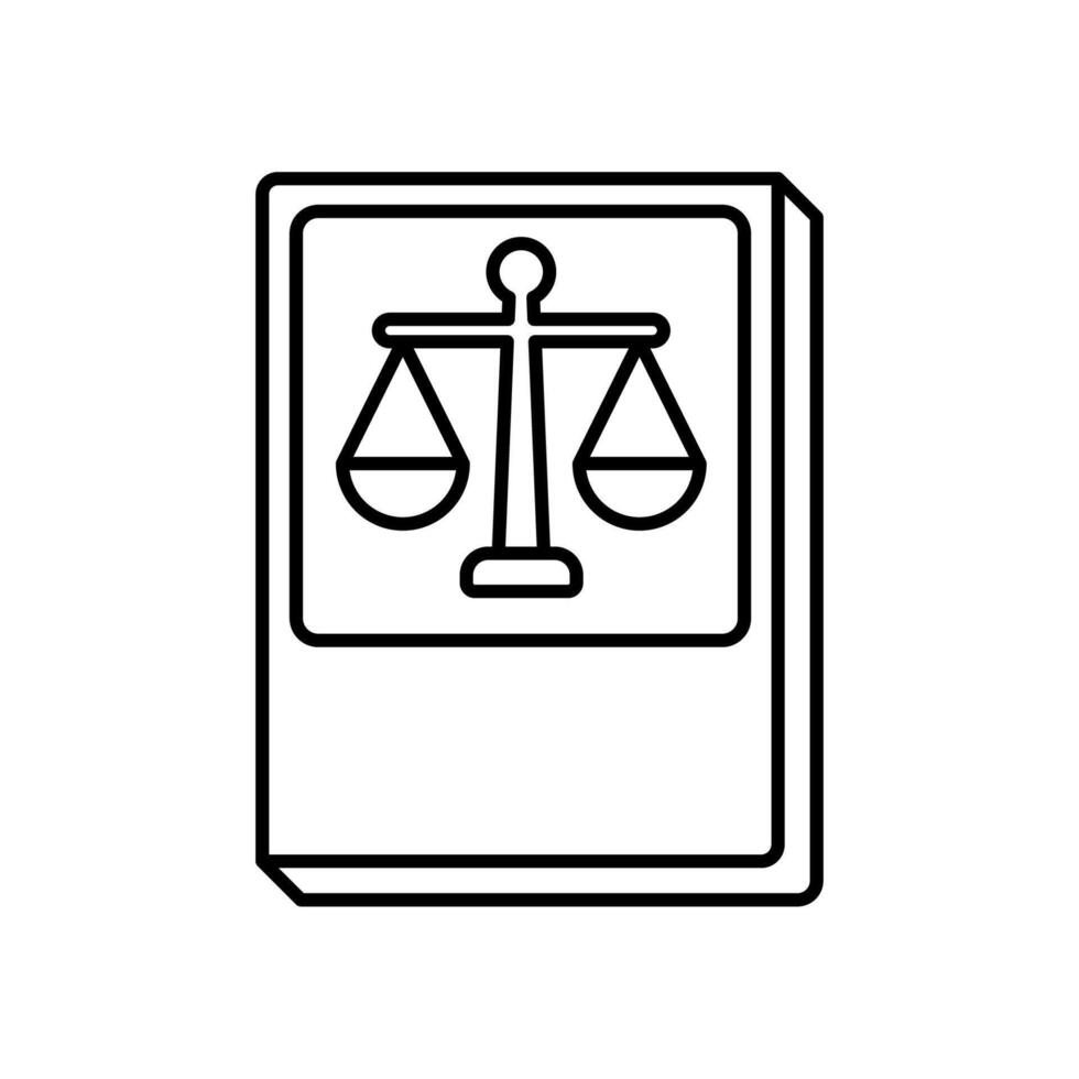 Icon a regulation, isolated against a clean background vector