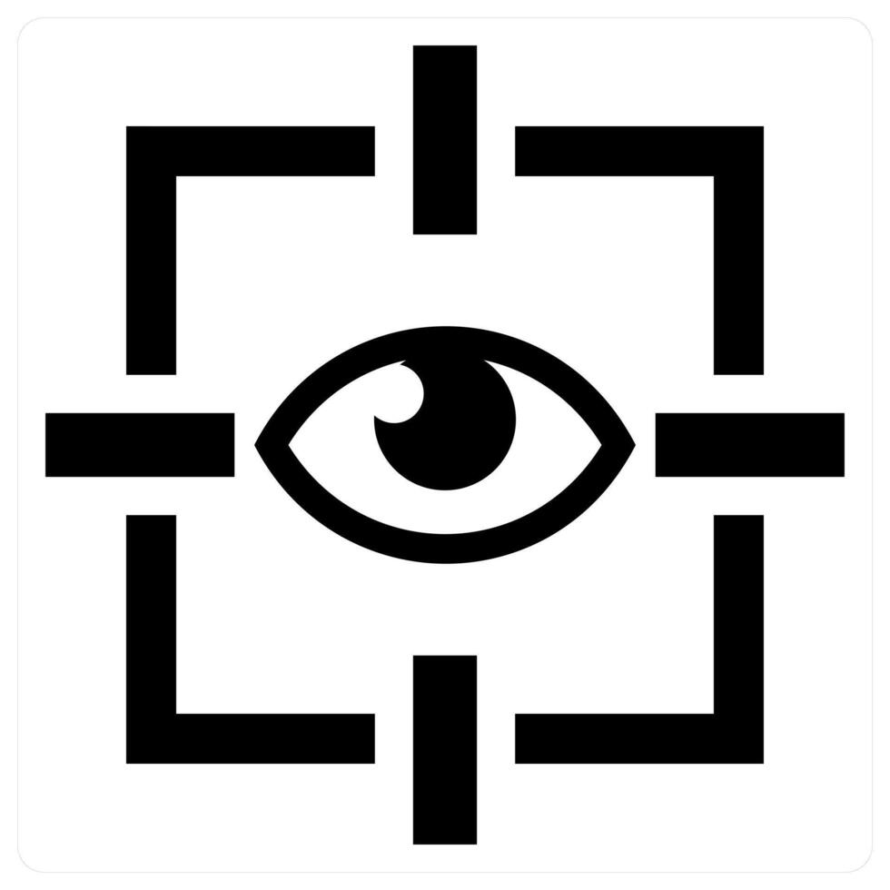 Tracking System icon concept in black color vector