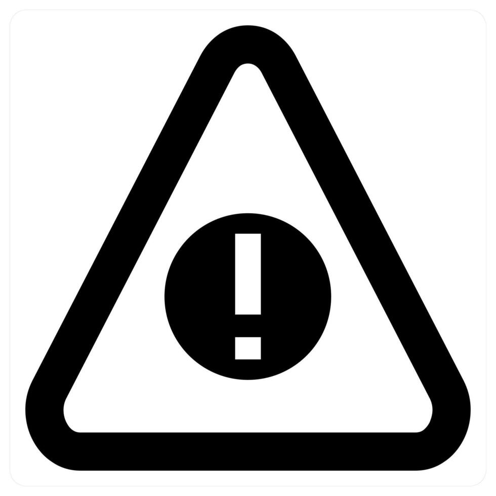 Warning concept in black color vector