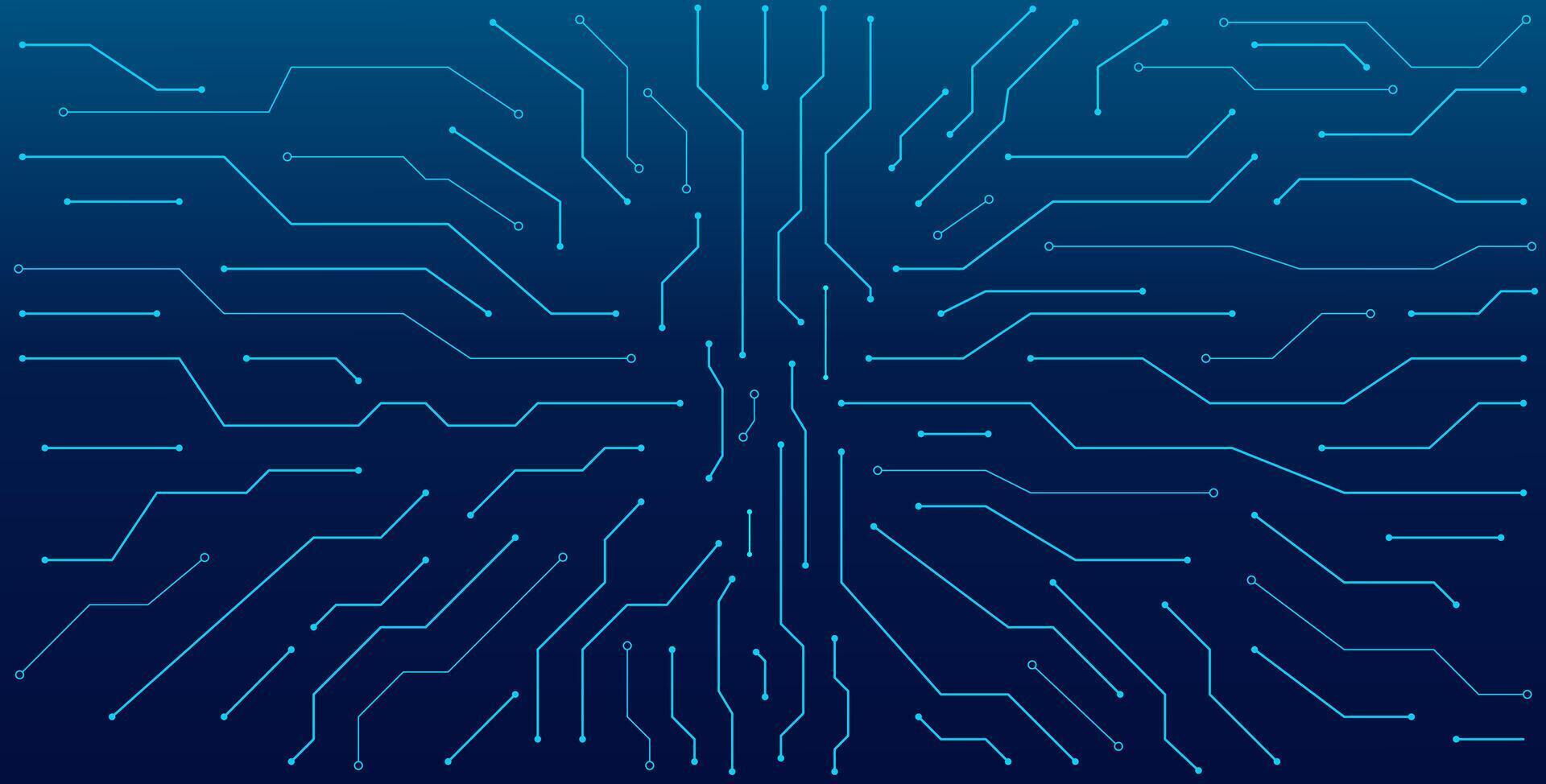 Futuristic and Dynamic Digital Network Data Flow Background vector