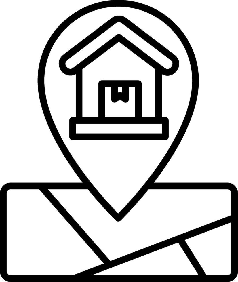 Logistics Warehouse Location vector