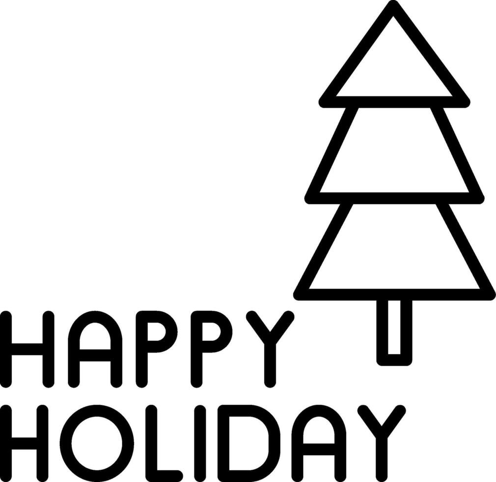Happy Holiday Greetings vector