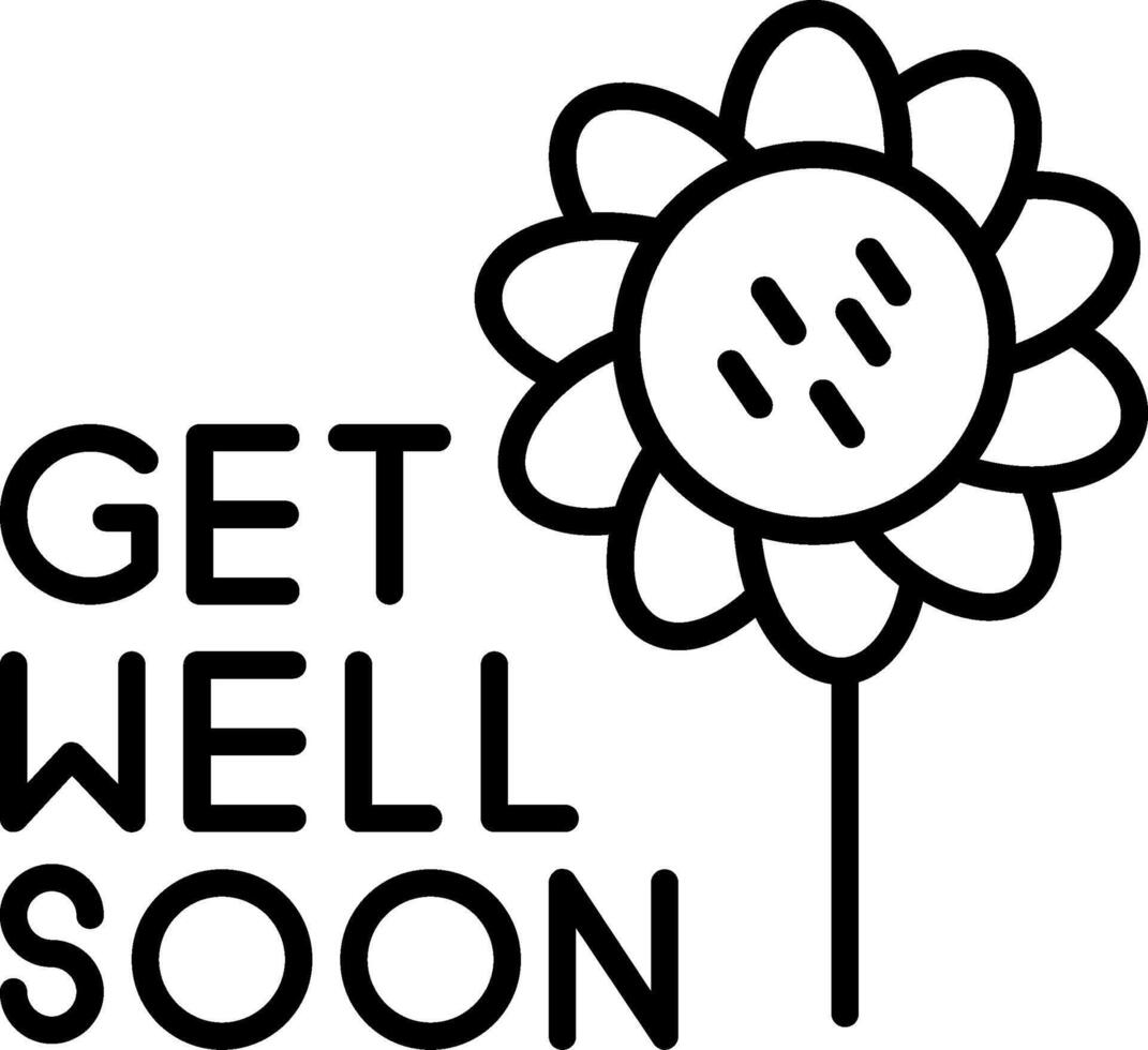 Wishing You a Speedy Recovery vector