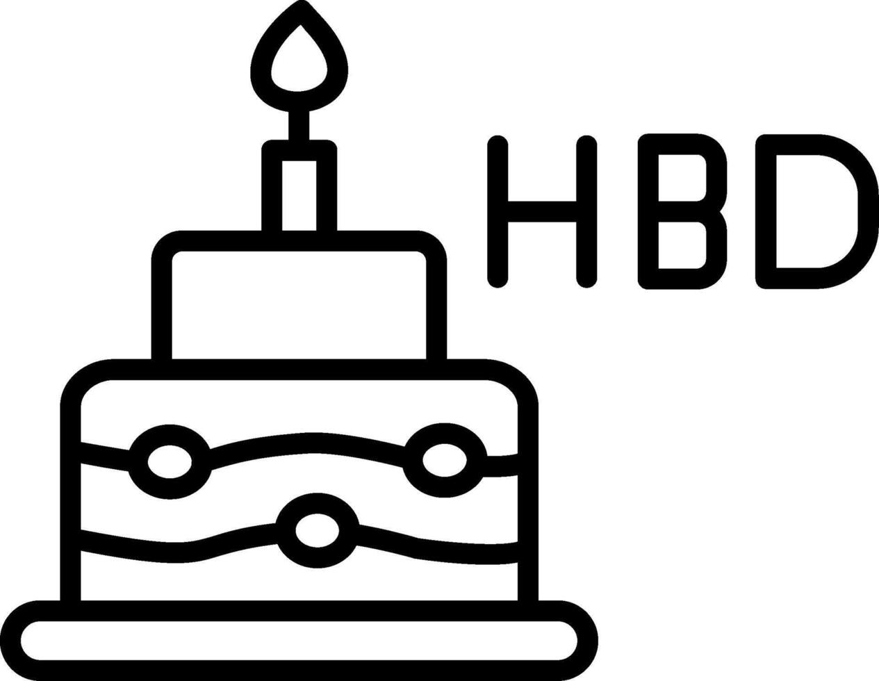 Personalized Birthday Greeting vector