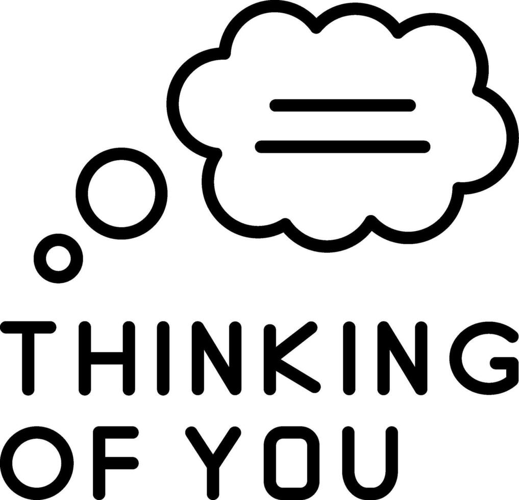 Youre on My Mind Note vector