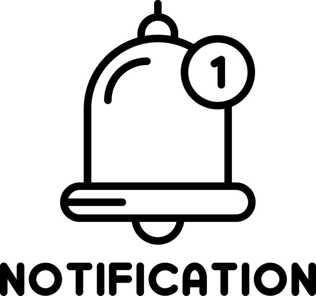 General Notification Alert vector