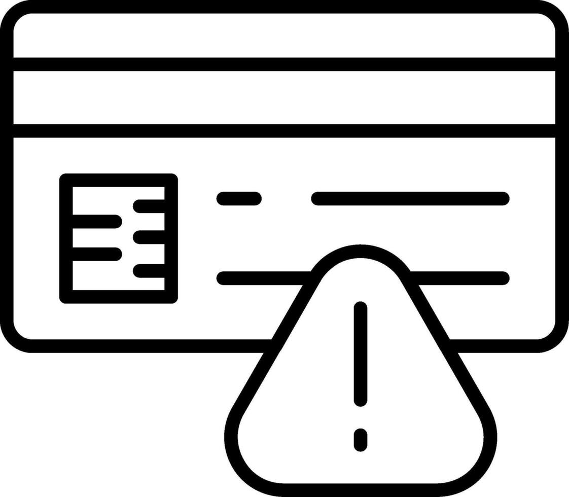 Invalid Credentials Error vector