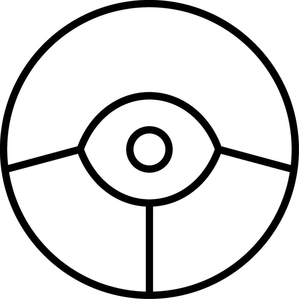 Vehicle Steering Wheel Icon vector