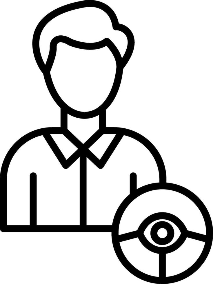 Professional Driving Instructor vector