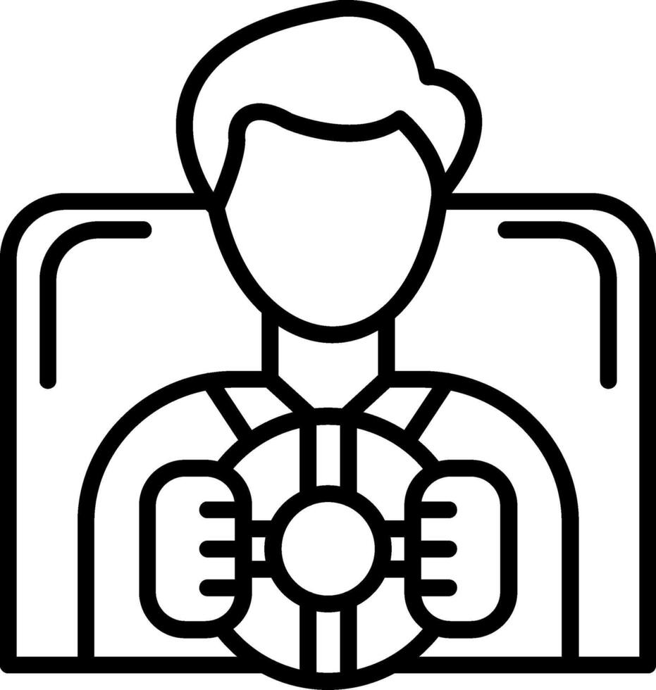 Driving Test Evaluation Icon vector
