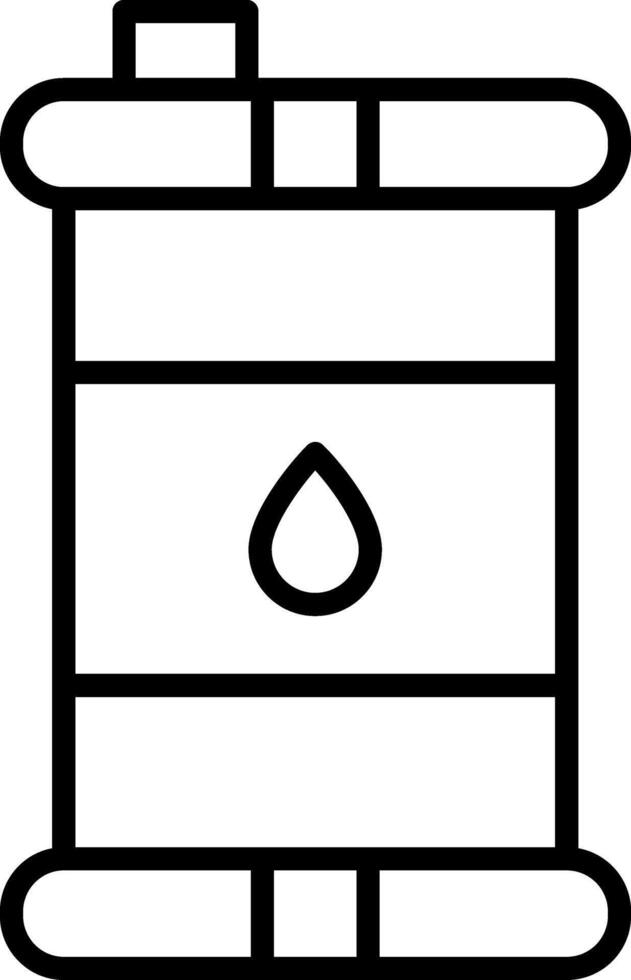 Construction Warning Barrel vector