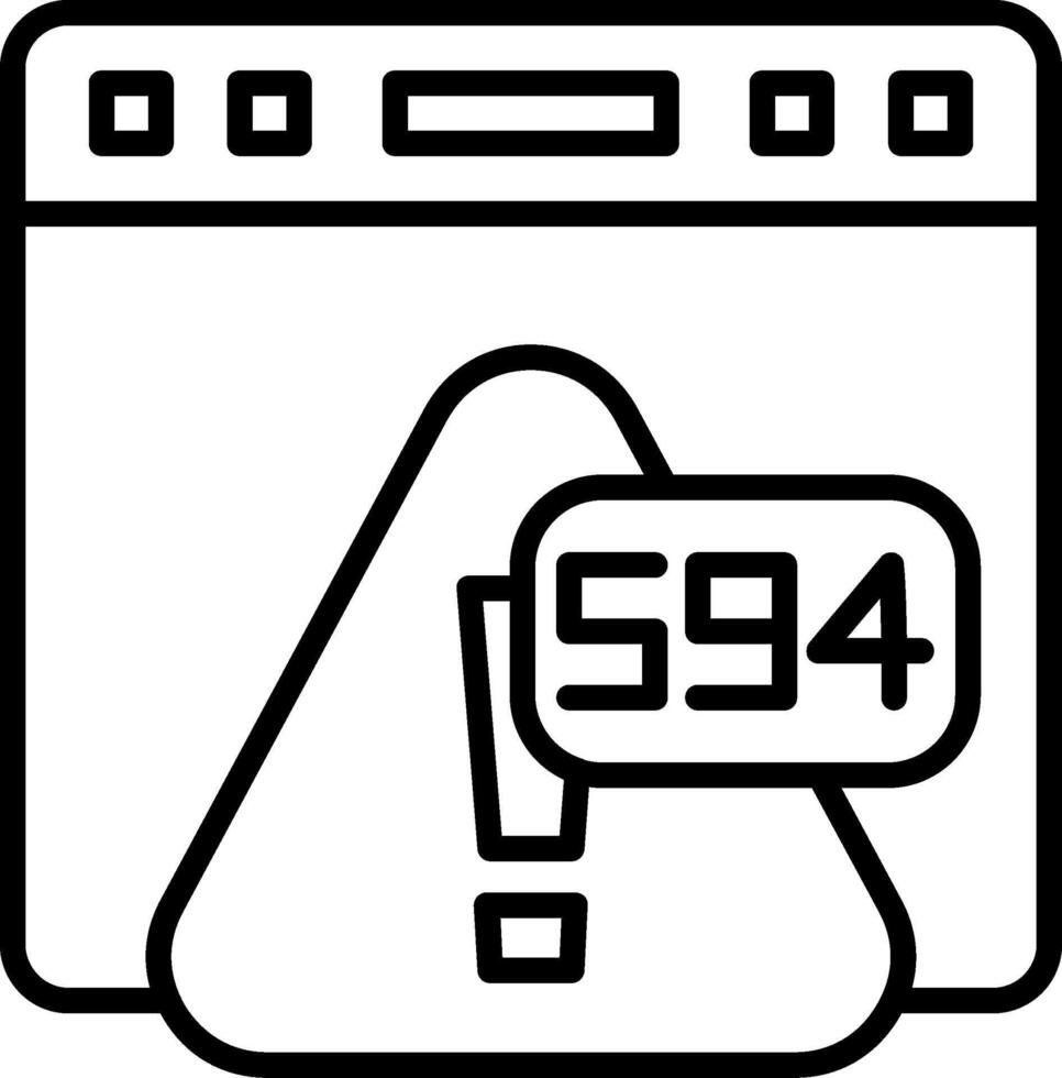 Error 594 Invalid Routing Key vector