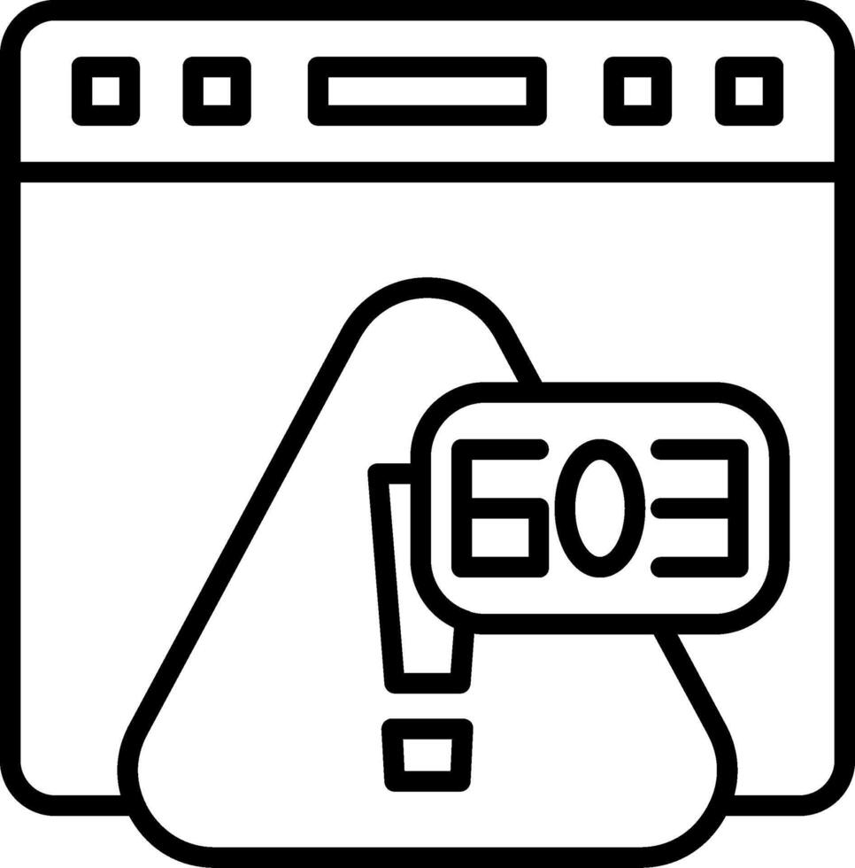 Error 603 Licensing Server Down vector