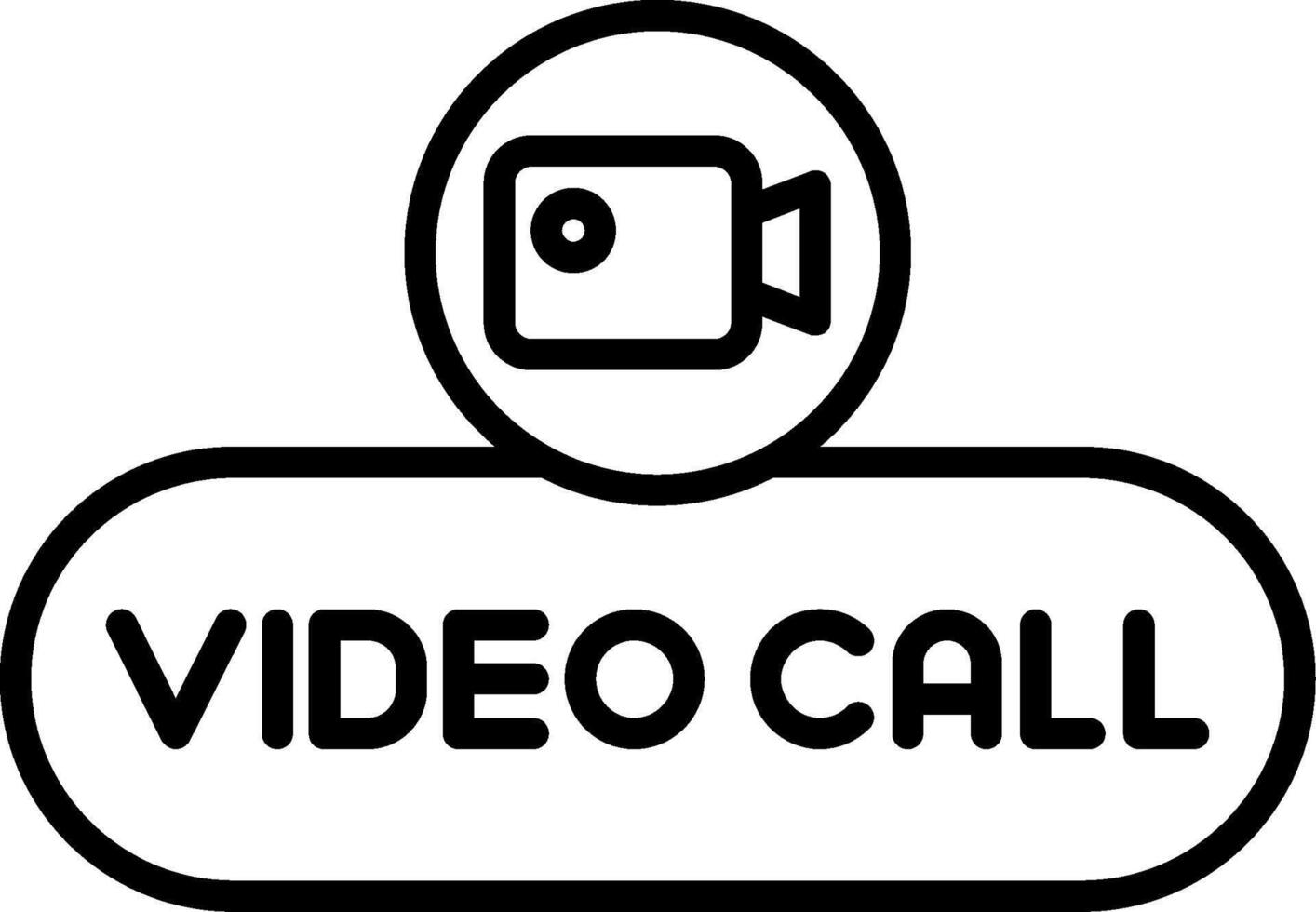 Start Call Button vector