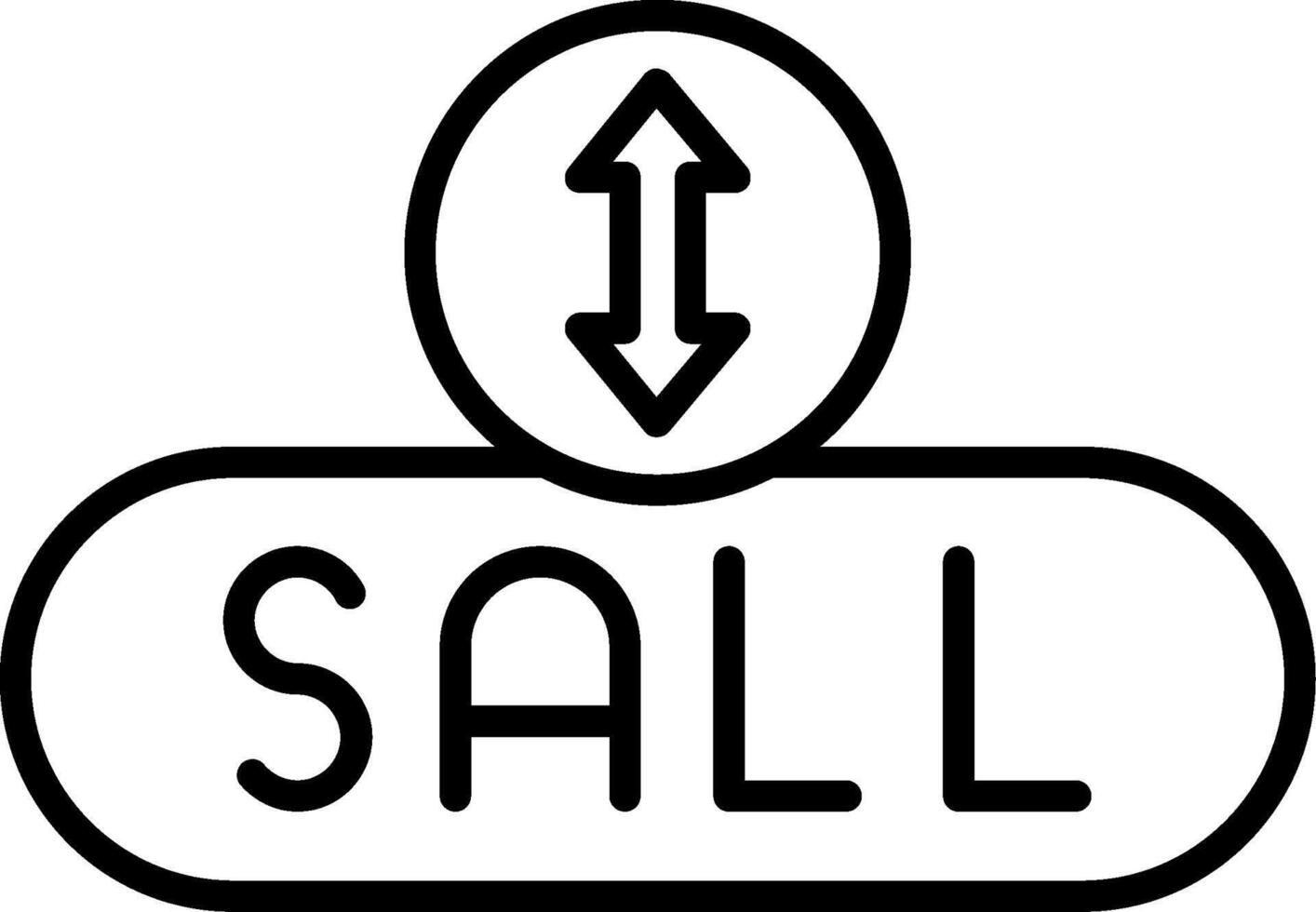Sell Item Button vector