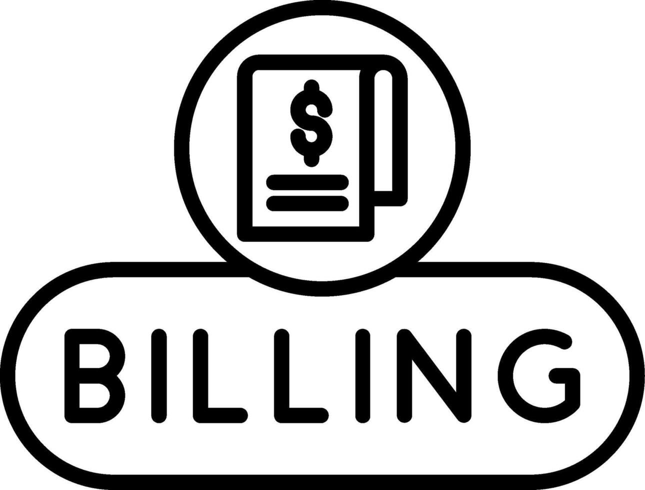 Billing Details Button vector
