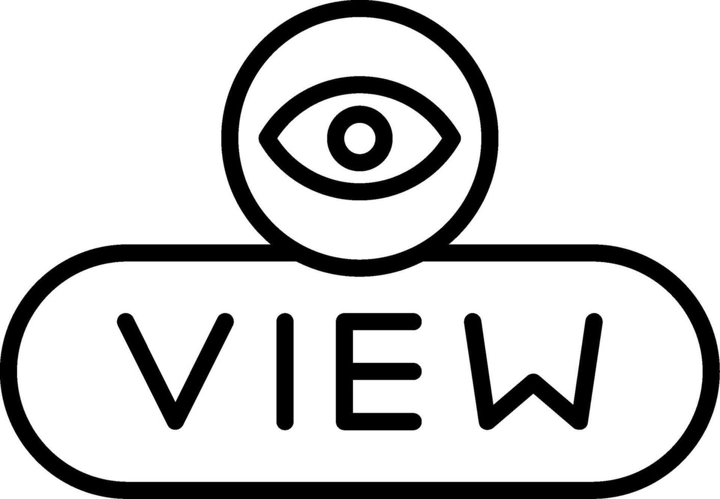View Details Button vector