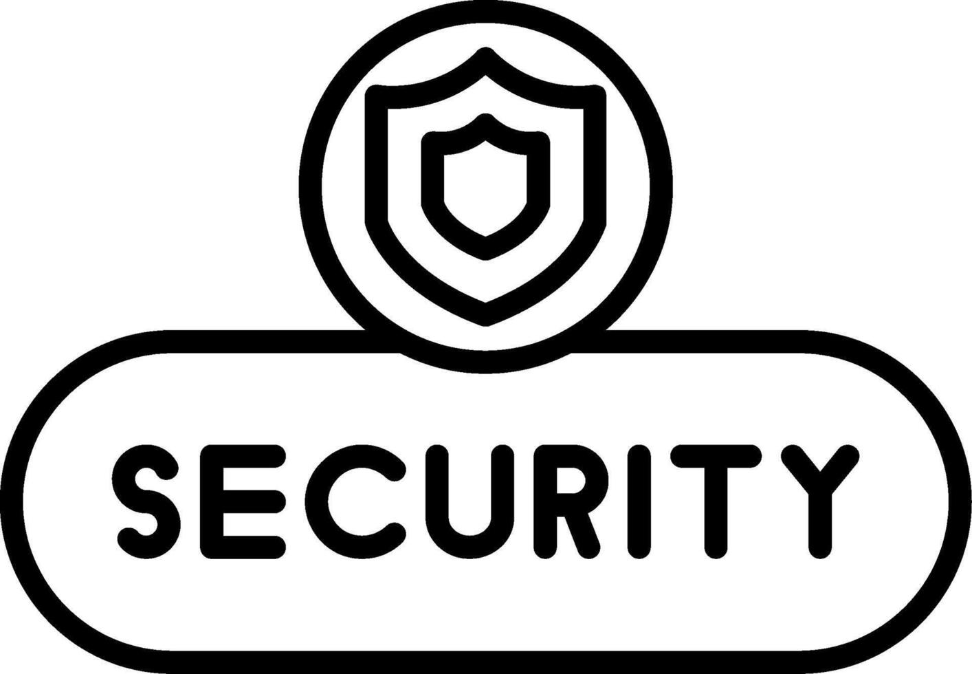 View Security Settings Button vector