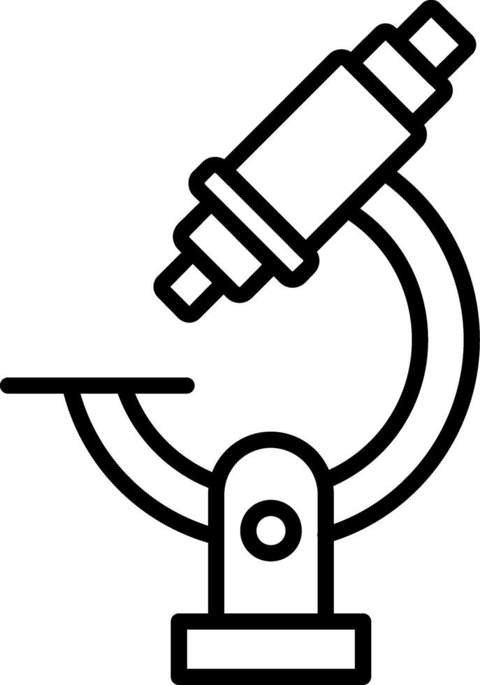 Laboratory Microscope Equipment vector