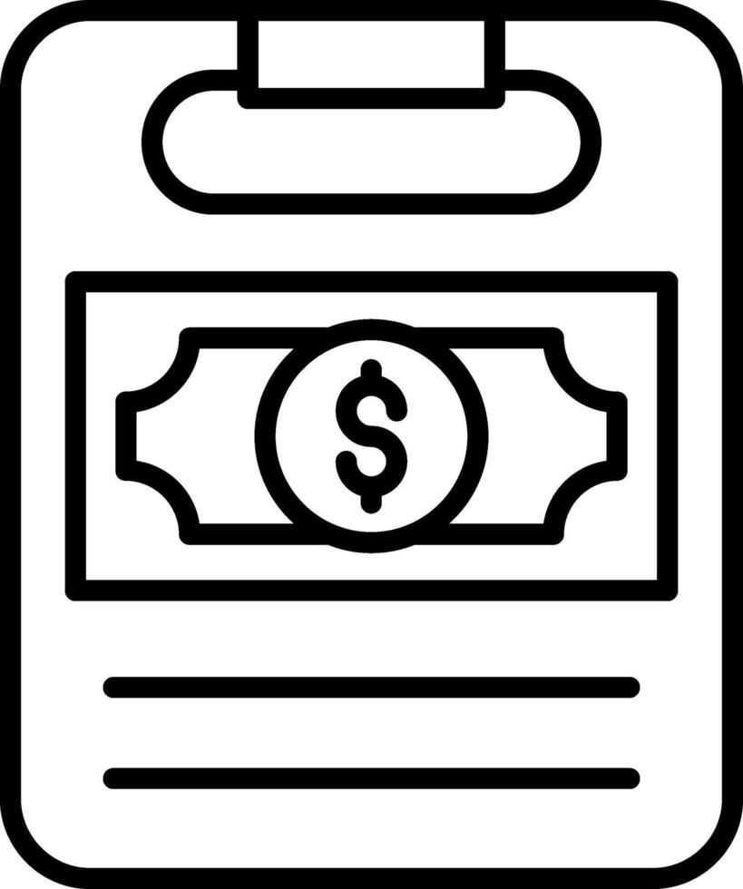 Loan Monthly Payment Schedule vector