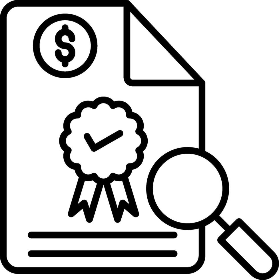 Loan Underwriting Review vector